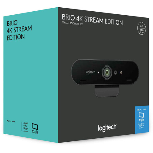 Logitech BRIO 4K Stream Edition Webcam 