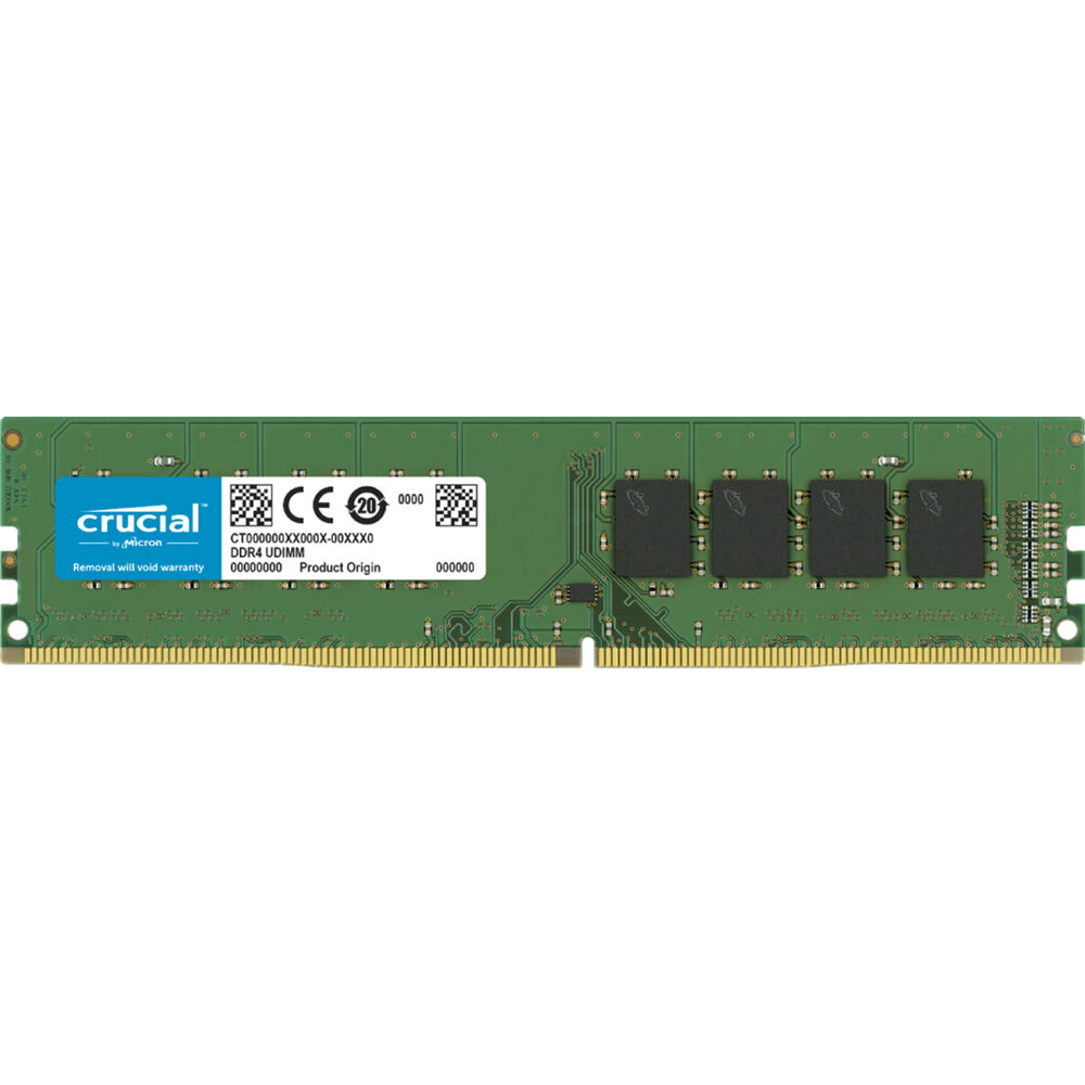 Crucial  4GB Desktop DDR4 3200 MHz UDIMM Memory Module