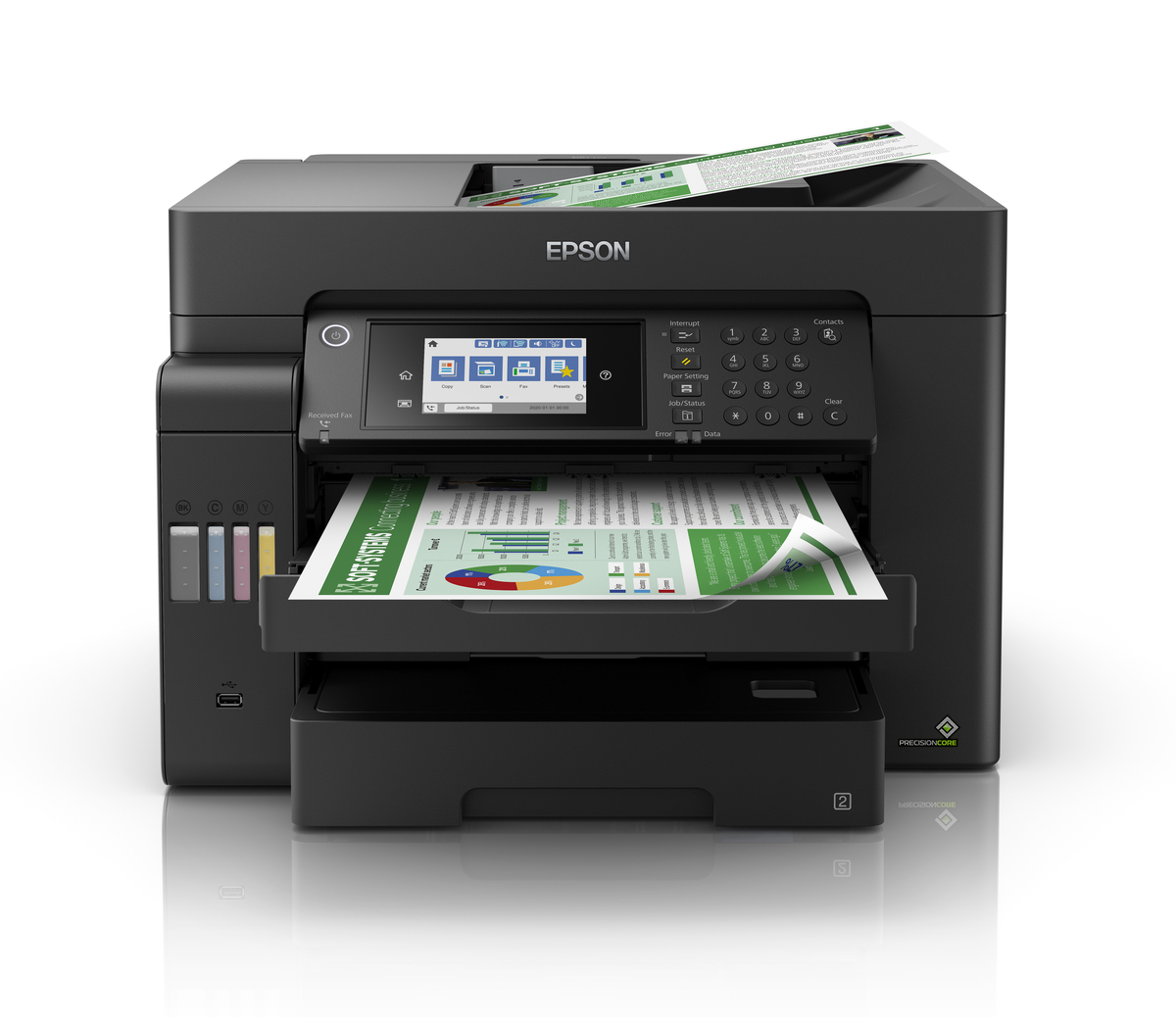 Epson EcoTank Monochrome M15180 A3 Wi-Fi Duplex Multi-Function Ink Tank Printer