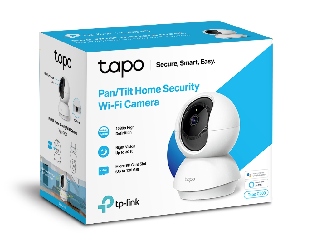 Tapo C200 Pan/Tilt Home Security Wi-Fi Camera
